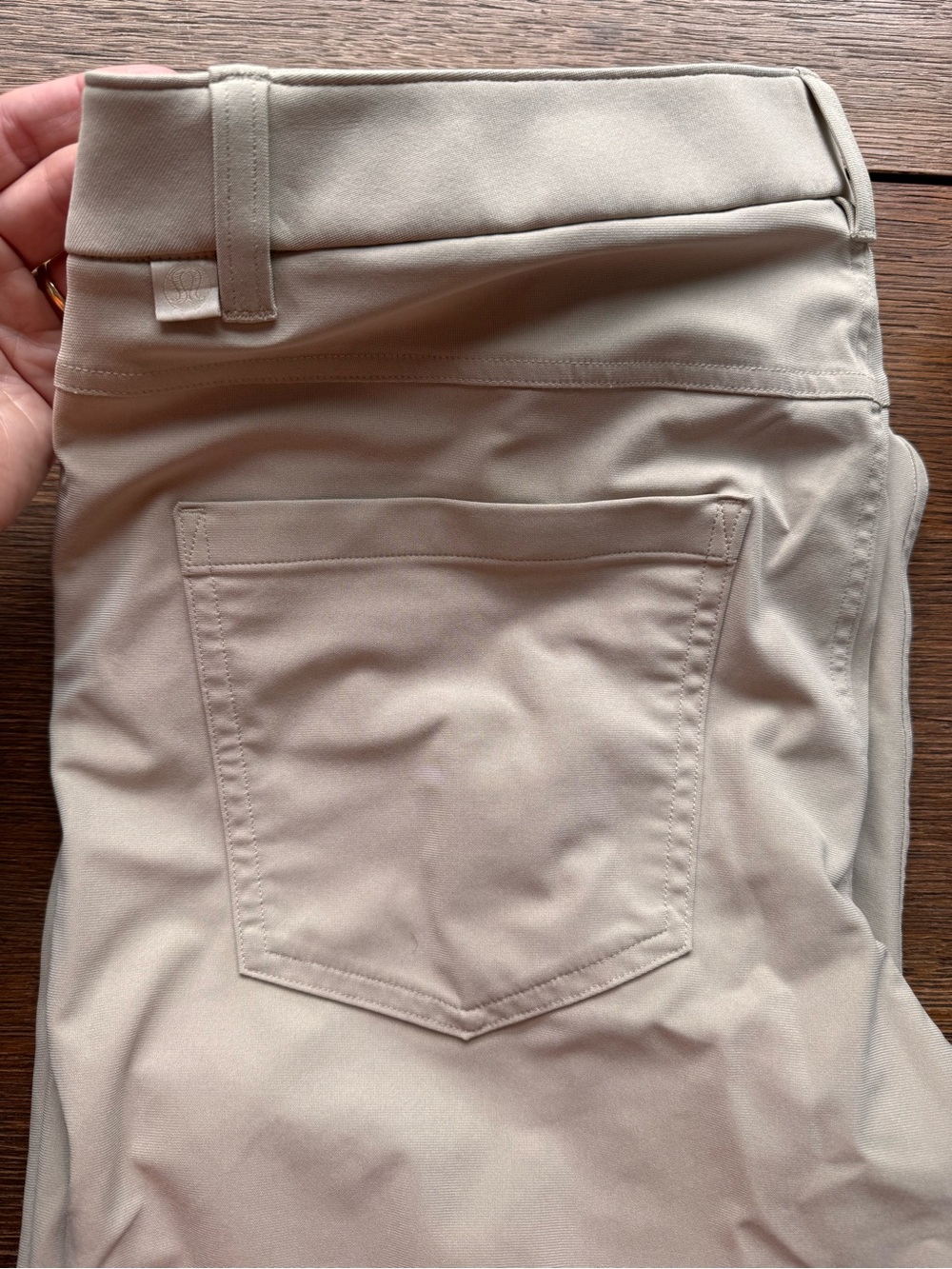 lululemon Men's ABC trouser in Light Khaki